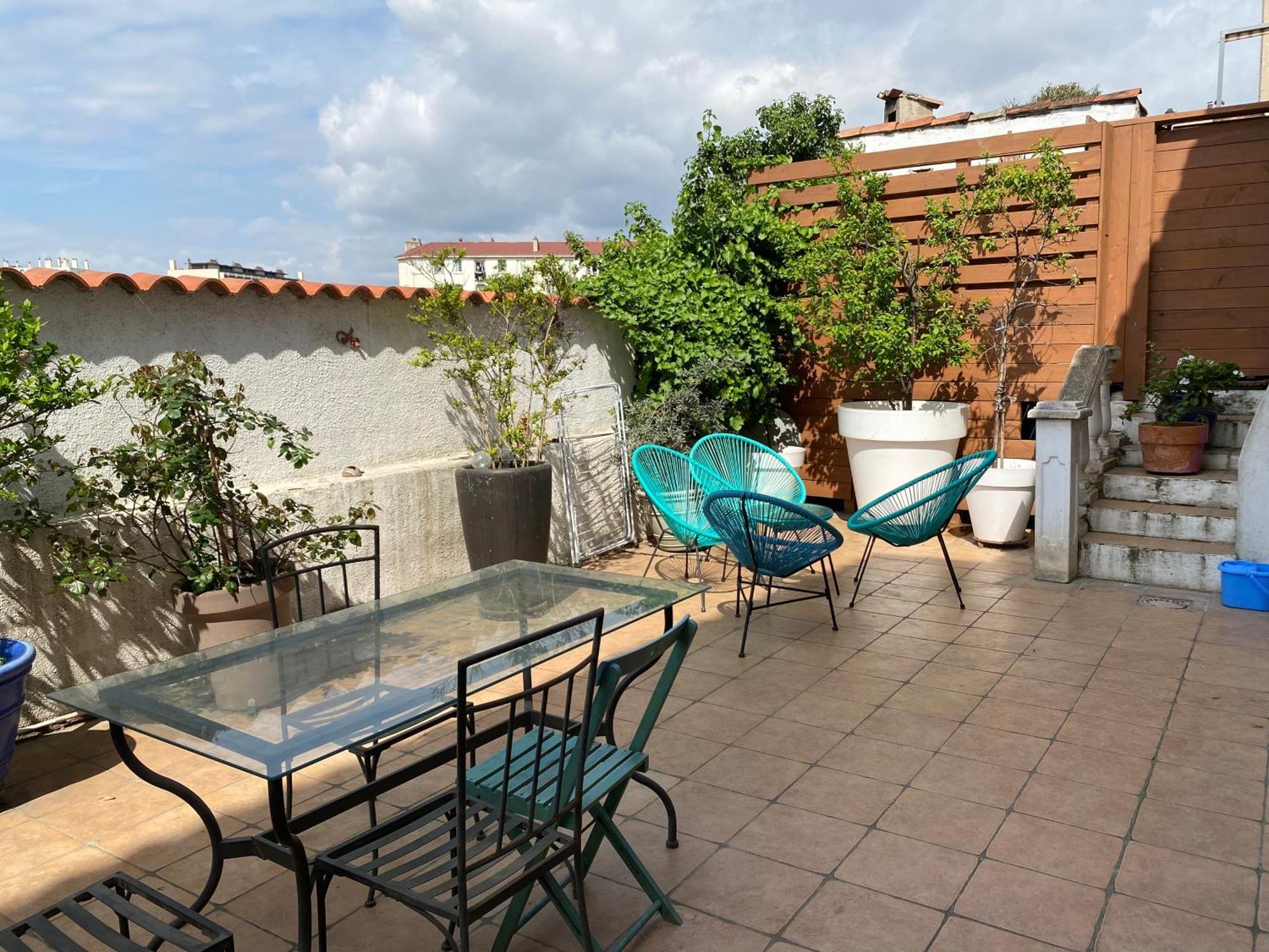 Maison 3 Chambres Gde Terrasse Proche Vieux Port Et Sncf Marsylia Zewnętrze zdjęcie